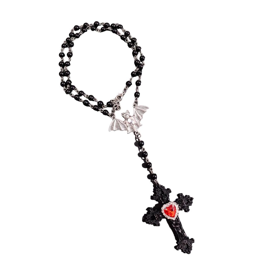 Elegant Gothic Chain Necklaces Stylish Neck Jewelry Pendant Necklace Modern Neckchain for Parties and Casual Looks