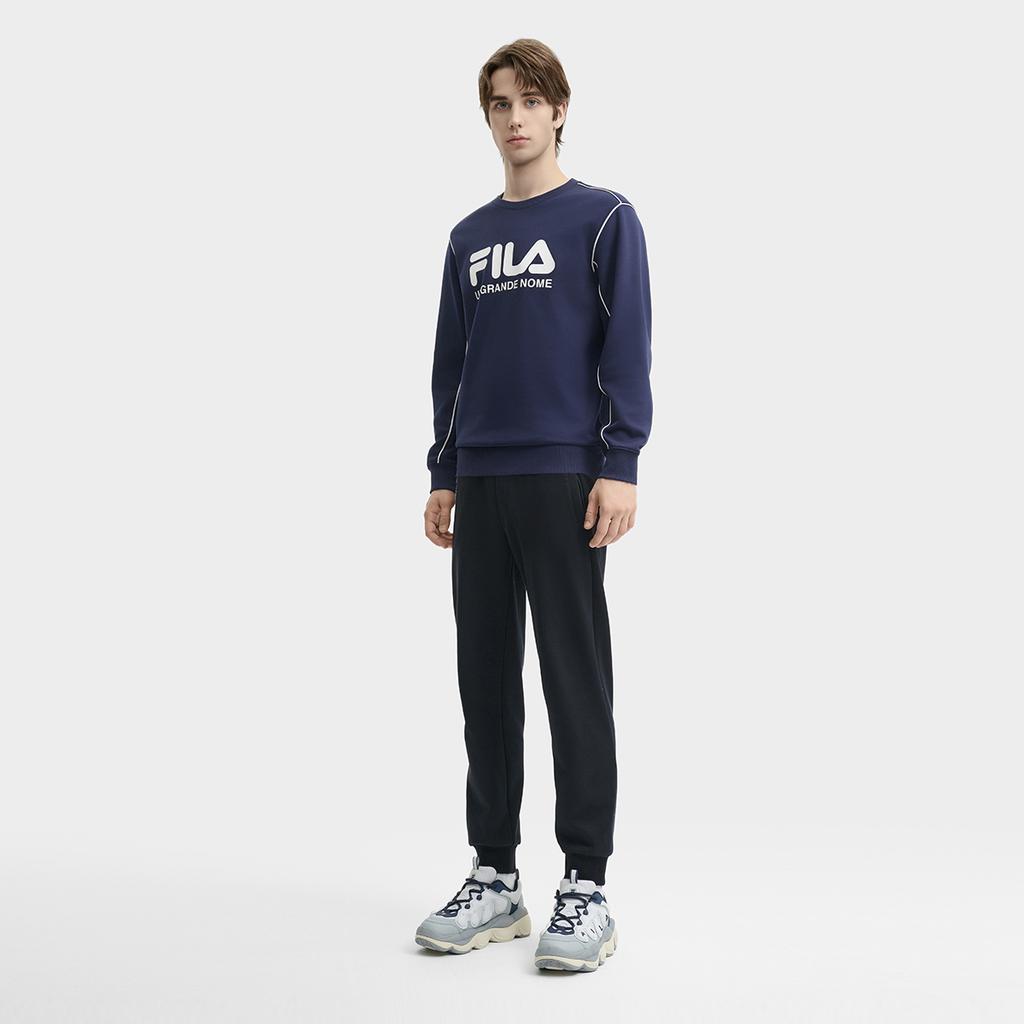 New FILA ORIGINALE Sweatshirt Men's Black Ink F11M449211FDB
