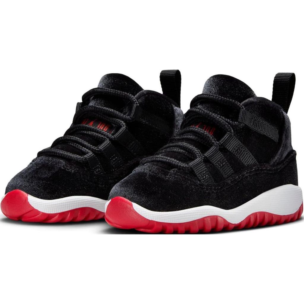 (TD) Air Jordan 11 Retro 'Bred Velvet' Baby HF7808-061