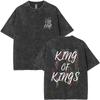 Washed Christian Religious Jesus Forgive Them Father Tshirt Men Women Fashion Oversized Short Sleeve Summer Male Vintage Tees