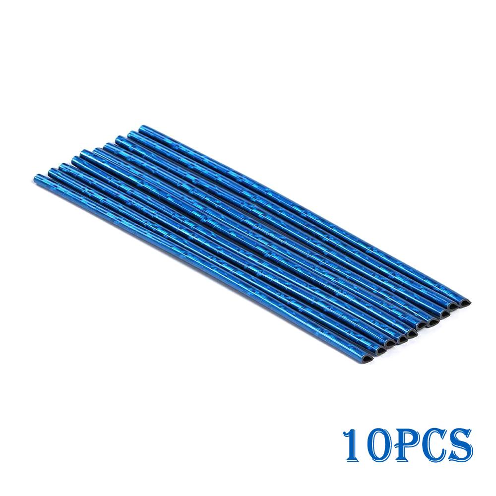 10Pcs A/C Air Conditioner Air Outlet Decoration Strips Interior Parts Auto Accessory 6 Color Car Tuning Accessories Products DIY