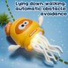 Simulation Crawling Interactive Octopus Toy Plastic Walking Dancing Octopus  Desktop Ornament