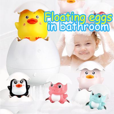 Ramidos Baby Bath Toys Squirting Eggs Kids Eco Bathtub Toys Spray Sprinkle Water