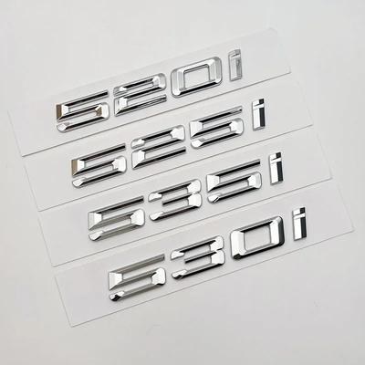 AAAOK1 Car Styling 520i 525i 528i 535i 540i 545i 530i 3D Car Body Fender Rear Trunk Badges Emblems Decals For E60 E34 F10 G30 E39
