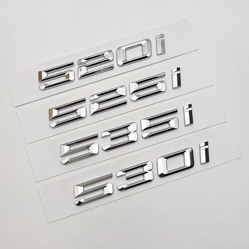 AAAOK1 Car Styling 520i 525i 528i 535i 540i 545i 530i 3D Car Body Fender Rear Trunk Badges Emblems Decals For BMW E60 E34 F10 G30 E39