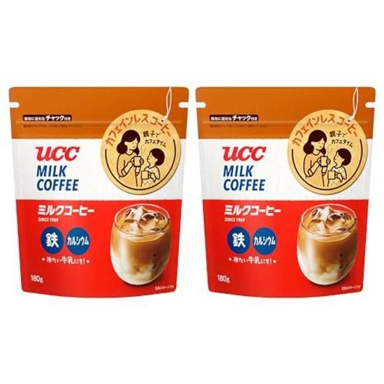 Milk Coffee 180g2 set Decaffeinated Iron Calcium Fortified