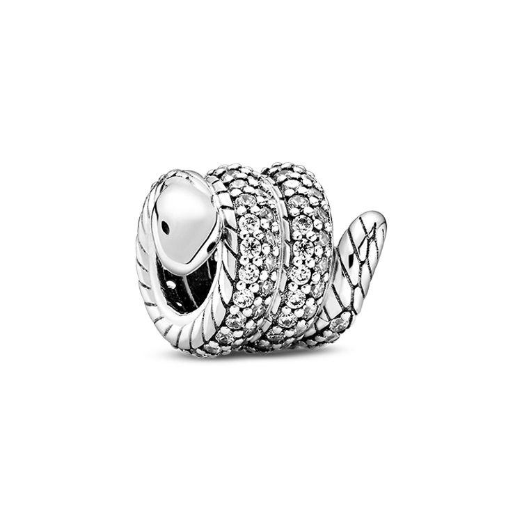 Pandora Shining Snake Charm Unisex Charm 799099C01 Silver