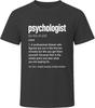 Psychologist Definition Funny Therapy Gift T Shirt