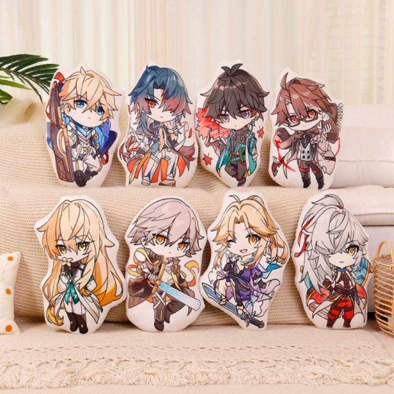 Honkai Star Rail Plush Dolls Throw Pillow Comfortable And Soft Fabric Perfect Gift For Game Fans