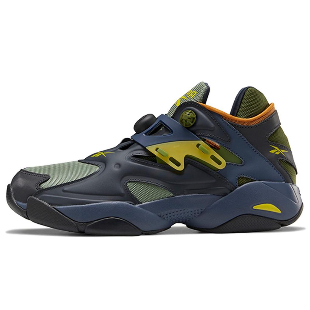 Reebok Scarpe da Corsa Pump Court Nero/Verde FX9929