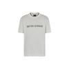 EMPORIO ARMANI Lyocell blend Jersey T shirt With Asv Logo Raised Embroidery 3D1TD4-1JUVZ-09R0