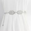 Women'S Metal Belt Leaf Hollow Temperament Decorative Dress Waist Chain Women