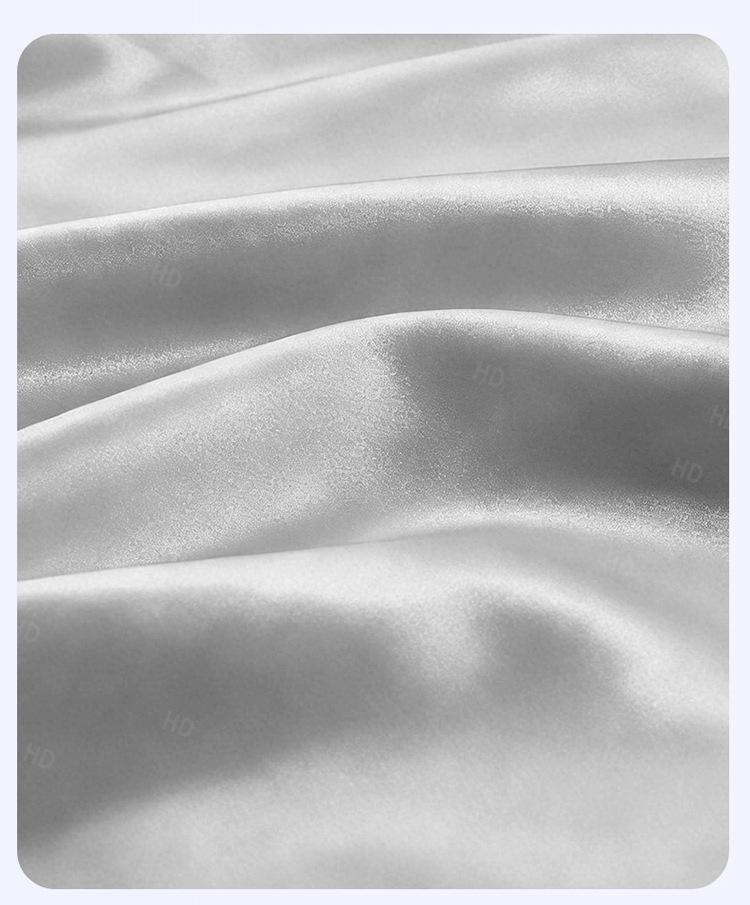 Spring/Summer Washable Ice Silk Quilt Set: Cool Summer Quilt & Thin Blanket with Cooling Fitted Sheet for Air Conditioning