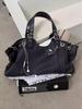 Chic Y2K Motorcycle Bag: Large Capacity Korean Commuter Tote & Versatile Travel Shoulder Bag for Women