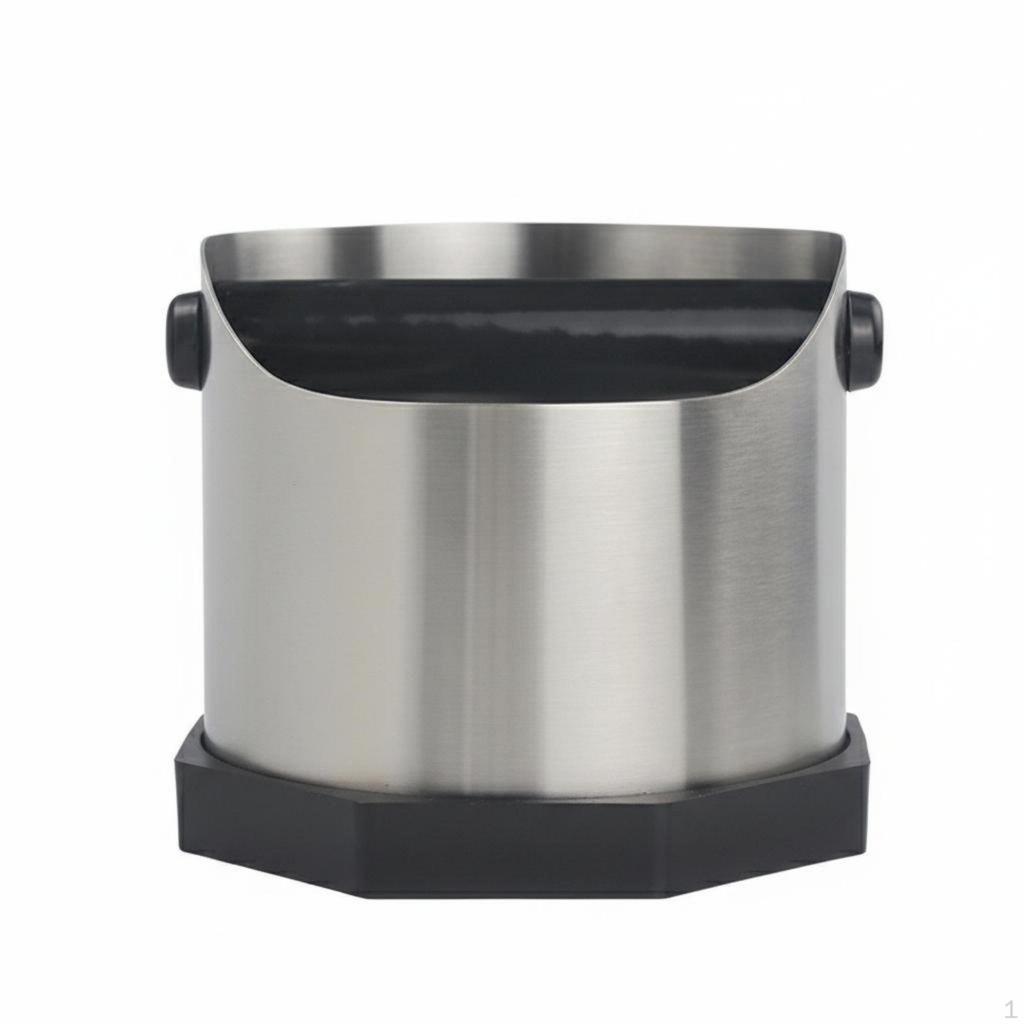 Espresso Grounds Container Sturdy Construction Used Coffee Waste Easy to
