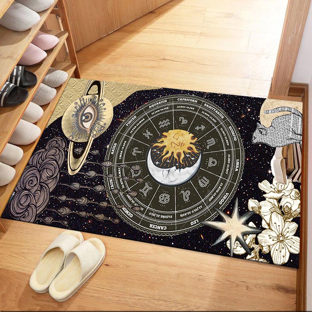 Celestial Harmony Floor Mats for Living Room, Bedroom and Room Decoration Are Suitable for Gifts.