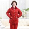 Women's Winter Coral Fleece Quilted Pajama Set