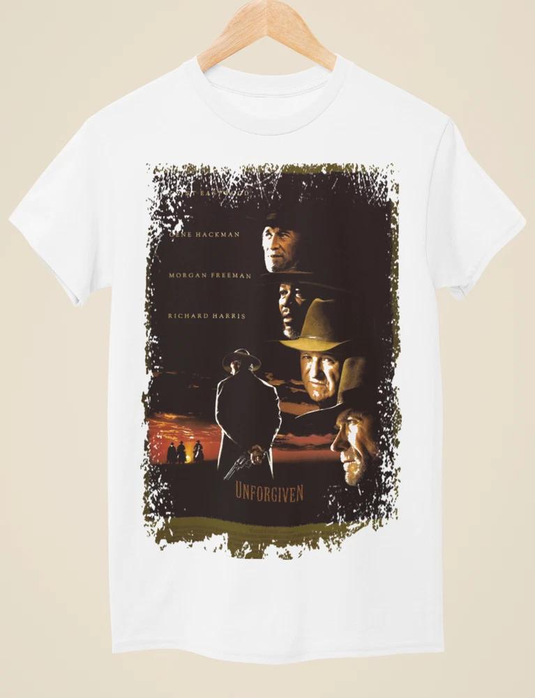Unforgiven Movie Poster Inspired Unisex White TShirt S