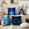 Film A-Avatar  2 Cool Pillow Case Square Double-Sided Printing Short Plush Sofa Cushion Cover Bedroom Bedside Pillow