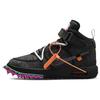 X Off-White Air Force 1 Mid 'Black' Men's DO6290-001