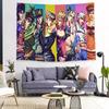 JoJo Bizarre Adventure Tapestry Art Printing Cheap Hippie Wall Hanging Bohemian Wall Tapestries Mandala Art Home Decor