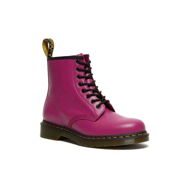 Dr. Martens 1460 Boty na šněrování s kulatou špičkou Unisex boty Růžové 27139673