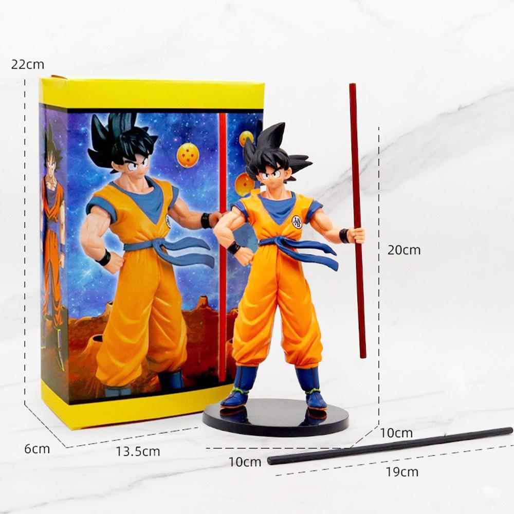 2026Figura de Anime Son Goku Super Saiyan , Modelo de Figura de Aão Goku DBZ, Presentes Colecionveis para Crianas
