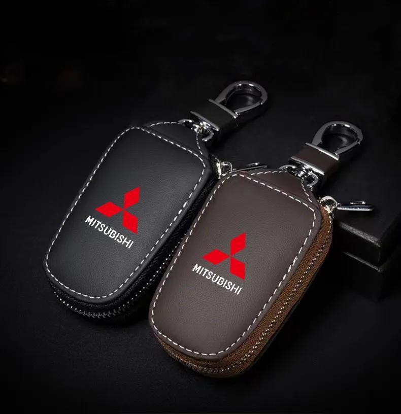 wszm6 Car Remote Key Case Key Fob Cover Protector for Mitsubishi Outlander L200 Pajero ASX Lancer Car Accessories