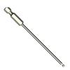 1pc Ball End Hex Screwdriver Bit Metric Hex Bit 100mm Long Magnetic Driver Bit