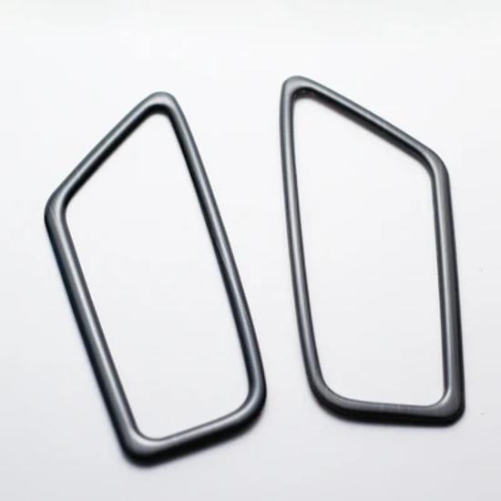 For Geely Atlas Boyue Emgrand NL-3 Proton X70 2017 2018  Car Dashboard Air Outlet Vent Cover Trim Frame Sticker Stainless