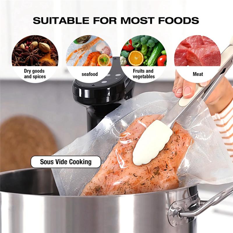 ABBZ-Compact Cordless Handheld Vacuum Sealer For Food Storage, Rechargeable Portable Vacuum Saver Machine