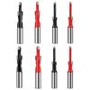 Ergonomic Handle Alloy Steel Woodworking Step Drill Bit for Comfortable Use Smooth Drilling and Reduced Debris Clogging