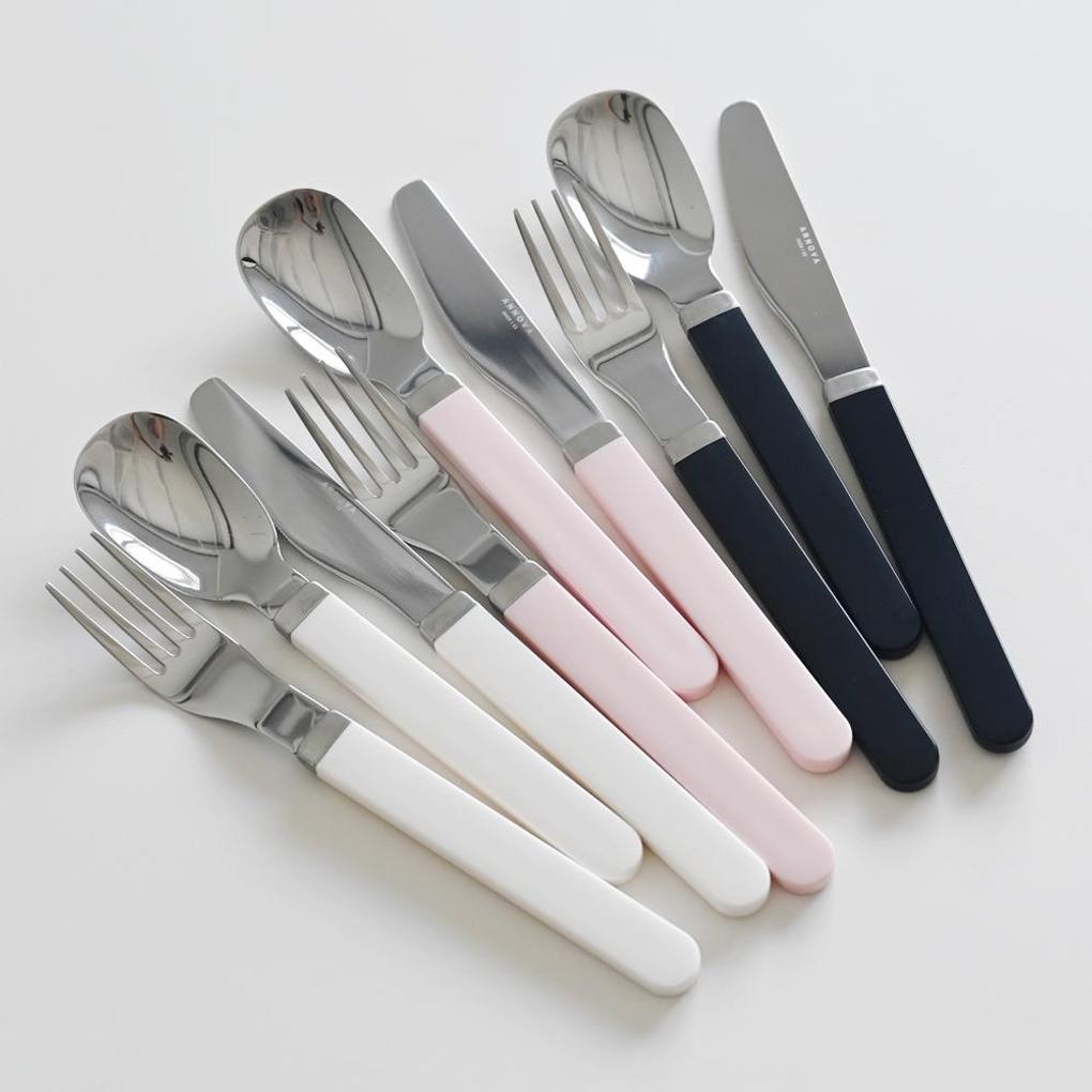 Mood Stainless Dinner Cutlery Spoon, Fork, and Knife In 3 Colors
