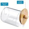 2/3/4Pcs Save Space Cotton Ball/Swabs Dispenser Transparent Window Plastic Storage Box  Q-Tips
