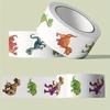 500pcs Dinosaur Stickers Colorful Self-Adhesive Decals Laptops Luggage Skateboards PVC Stickers Scrapbooking DIY Crafts Supplies