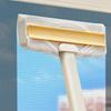 Scratch-Free Window Mesh Scraper Adjustable Head Squeegee Wiper Cleaning Tool  Mirror Cleaning
