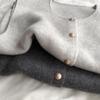 Korean Style Retro Knit Vest Jacket - Loose, Soft, Fluffy Round Neck Cardigan for Women, Perfect for Autumn and Winter