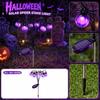 Outdoor Solar Powered Garden Stake Light with Spider Design for Halloween Yard Decoration Waterproof Durable Landscape Lighting