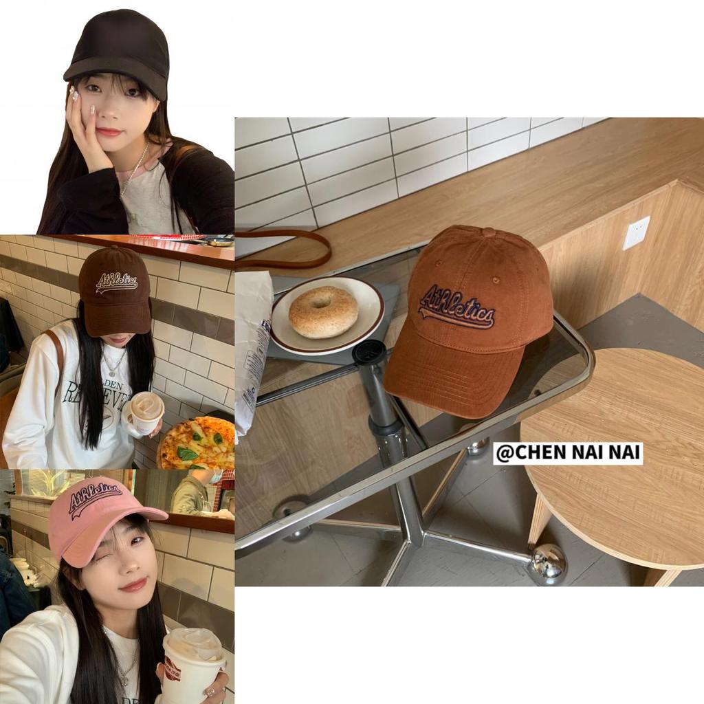 Trendy Korean Style Soft Top Baseball Cap For Women Adjustable Sun Protection