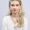 LALA Bohemian Imported Lace Hairband - Dark Green