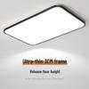 Ultra-Thin Modern Rectangular LED Ceiling Light for Living Room and Bedroom