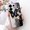 Flower Cartoon Fashion Design Phone Case For Tecno Camon 50 4G CN5 Camon50 Funda Soft Lisquid Silicone Shockproof Back Cover