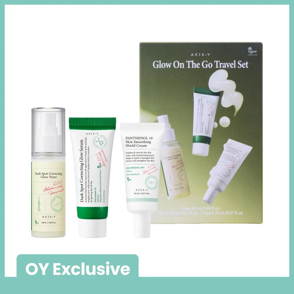 AXIS-Y Glow On The Go Travel Set