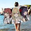 My Dress Up Darling Anime Beach Towel Colorful Bath Towels for Microfiber Quick Dry Custom Sand Free Beach Yoga Spa Gym Pool