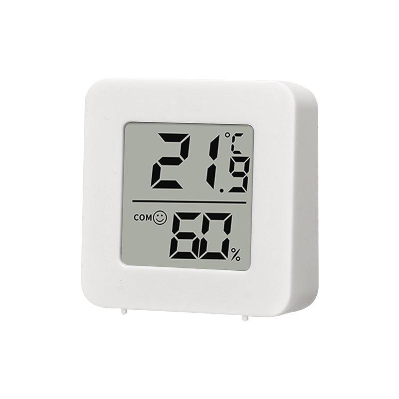 Mini Baby Room Temperature Gauge - Wall-mounted, with Dry and Wet Display, Highly Accurate Detection Instrument