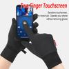 1 Pair USB Heated Gloves Screen Touch Winter Thermal Heating Mitts Cold Weather Waterproof Gloves For Motorcycle Bike Cycling