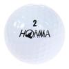 Honma Golf HONMA Ball Promotion Pack D1 SPIN Ball 1 Dutzend Weiß FF (12 Stück)