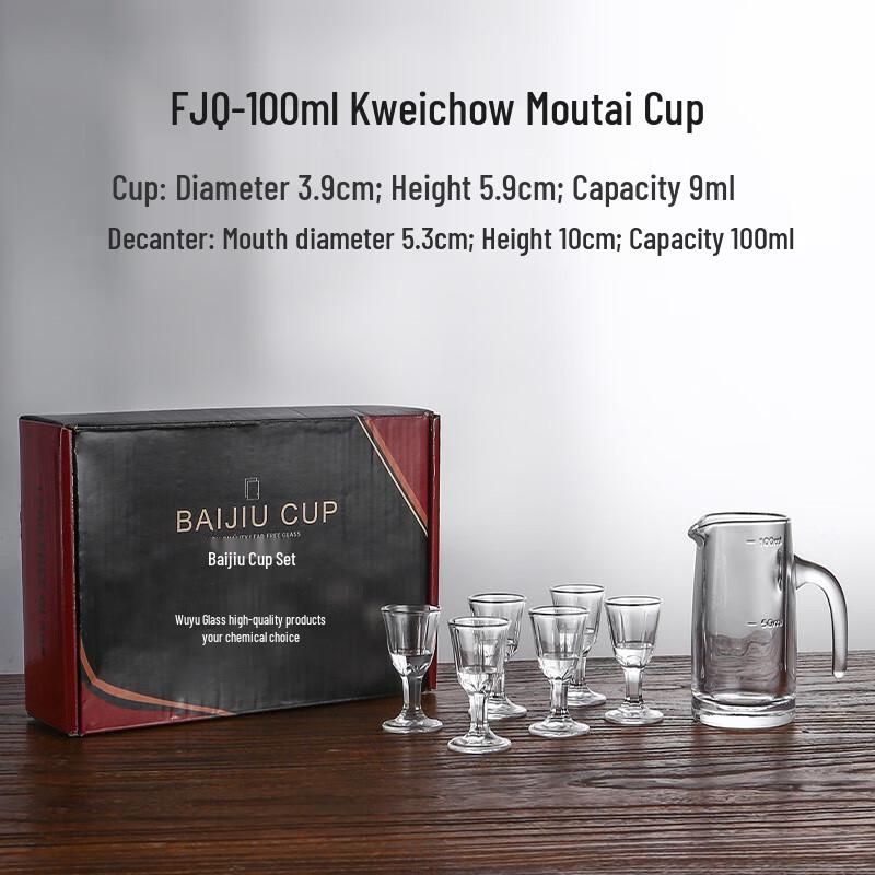

Baijiu Glass Set with Decanter