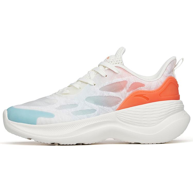 

New ANTA Variety Training Collection Training Shoes Women s Low top Ivory White/fluorescent Chrysanthemum Orange/light Steel Blue 122227718-3 36