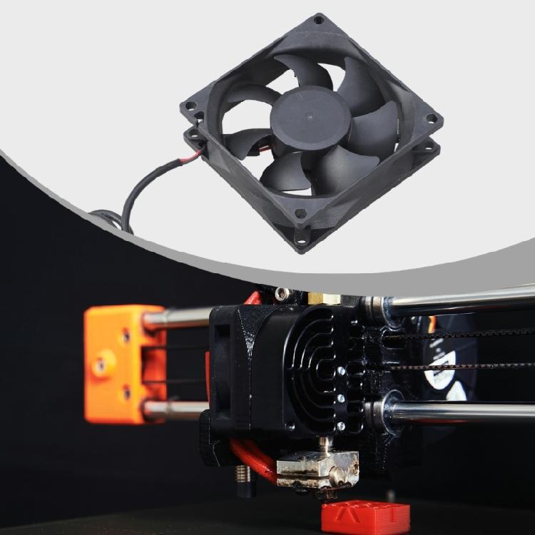 DC5V Fast Speed Cooling Fan USB Power 80x80x25mm Efficient Fan For Computer 3D Printer